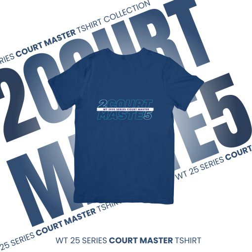 WT 25 SERIES COURT MASTER T-SHIRT (STRING EDITION BLUE)