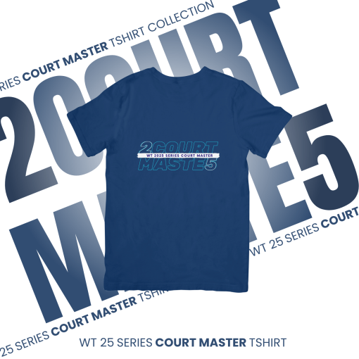 WT 25 SERIES COURT MASTER T-SHIRT (OFFICIAL WT25)