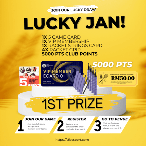 January Lucky Draw Ticket (REGISTER) - Image 3