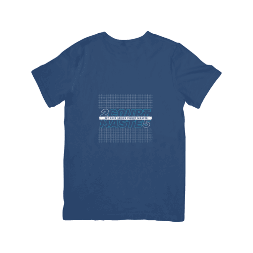 WT 25 SERIES COURT MASTER T-SHIRT (STRING EDITION BLUE) - Image 2