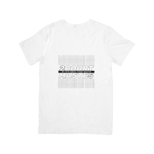 WT 25 SERIES COURT MASTER T-SHIRT (STRING EDITION WHITE) - Image 2